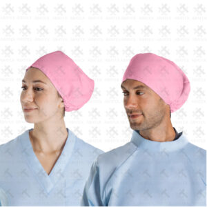 Pink Scrub Cap couple