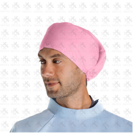 Pink Scrub Cap side