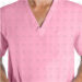 Men's Pink Scrub v collar