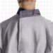 black collar back Clinical Apron Gray Details Black