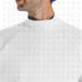 men's front collar Clinical Apron White